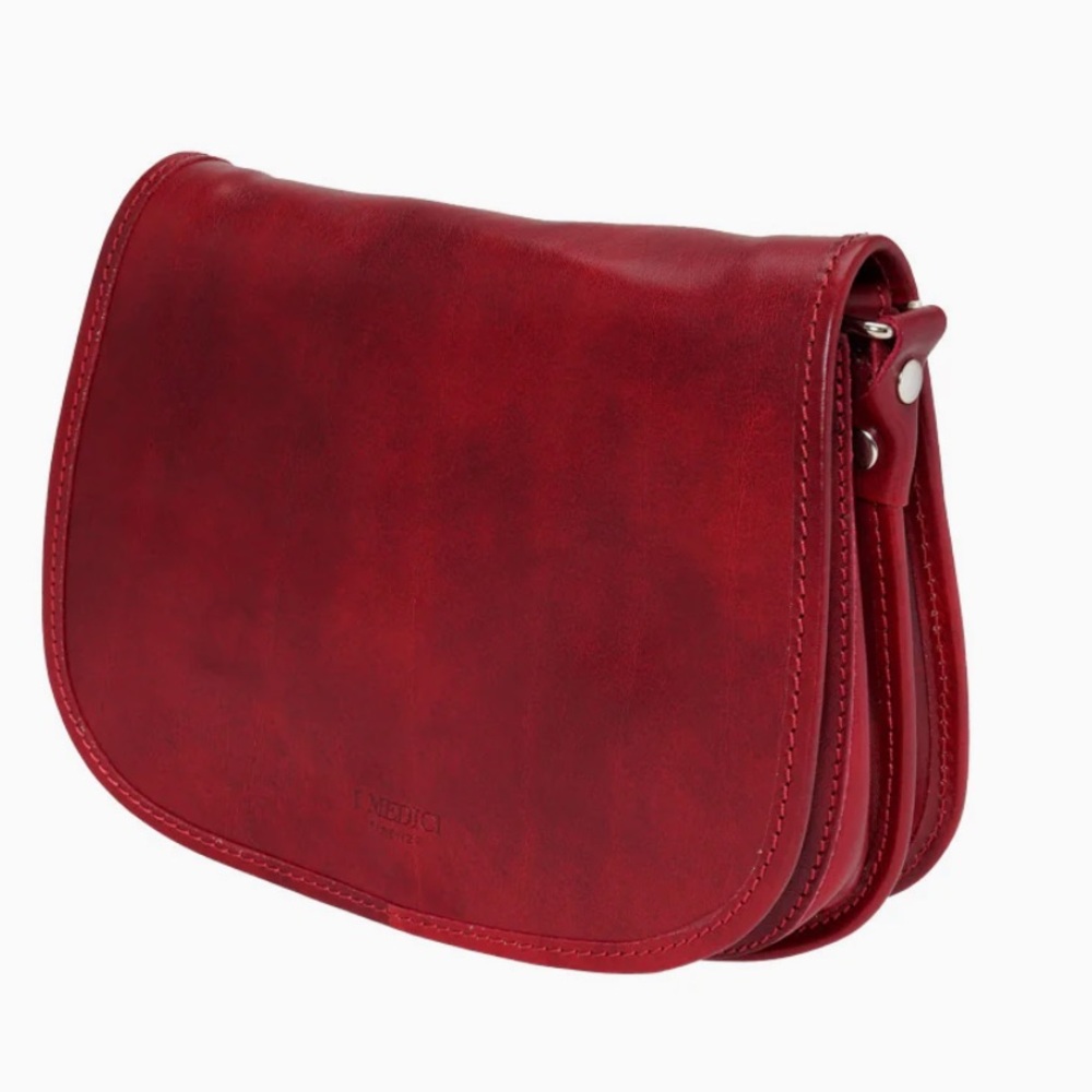Brick Red Leather Bag